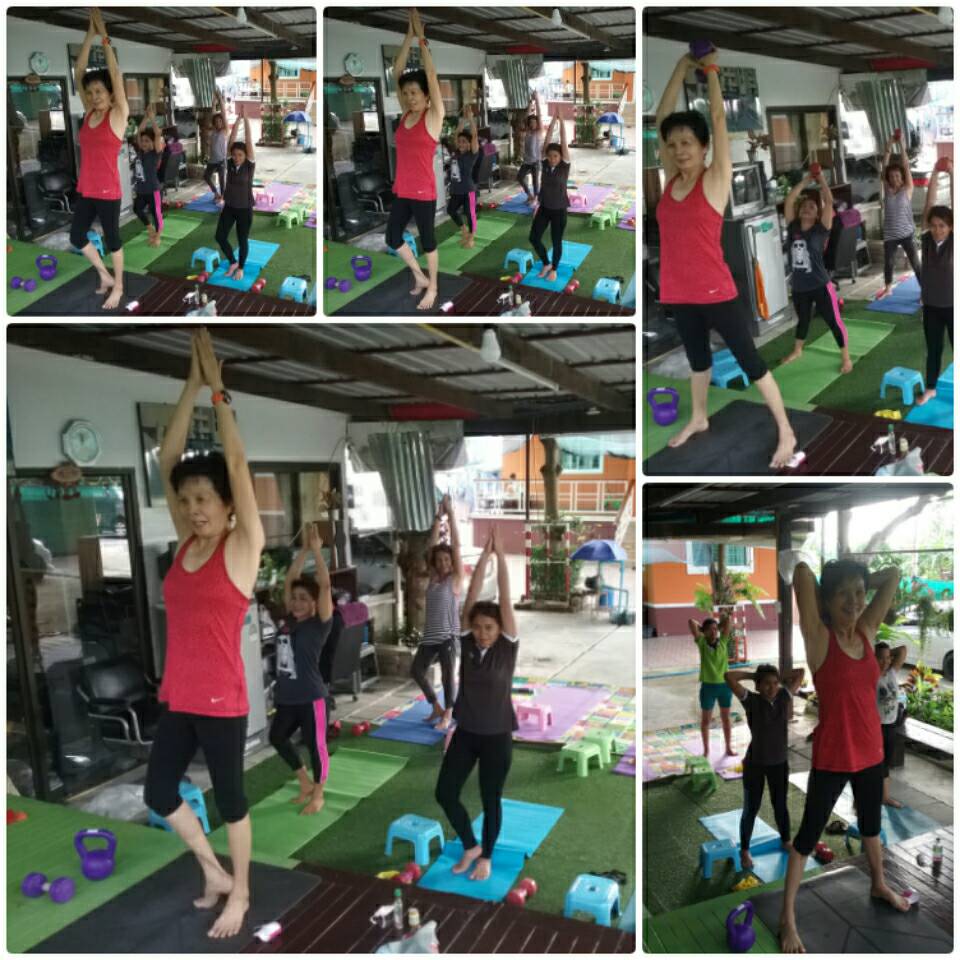 Aerial Yoga — โยคะอากาศ